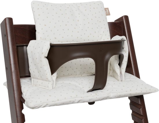 Jollein - Stoelverkleiner Meegroei - Leafy Dreams - Polyester - Stoelverkleiner Voor Kinderstoel, Baby - 46x30cm van Jollein