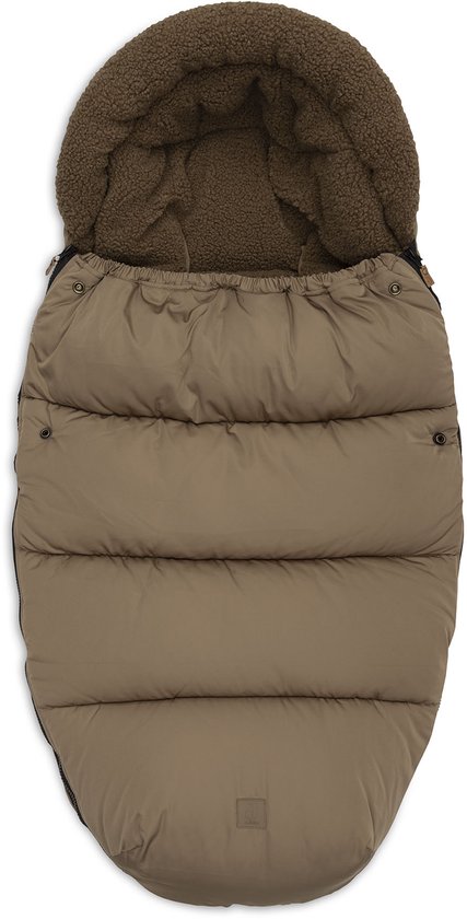 Jollein Voetenzak buggy/kinderwagen Puffed Bronze