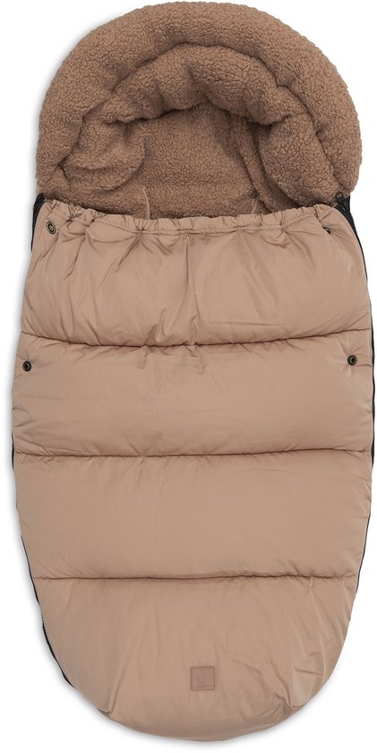 Jollein Voetenzak buggy/kinderwagen Puffed Light Terra