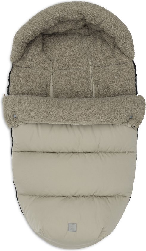 Jollein Voetenzak buggy/kinderwagen Puffed Olive Green van Jollein