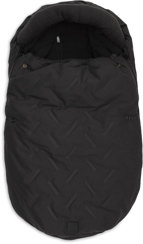 Jollein Voetenzak groep 0+ 3/5 punts Embossed Nearly Black