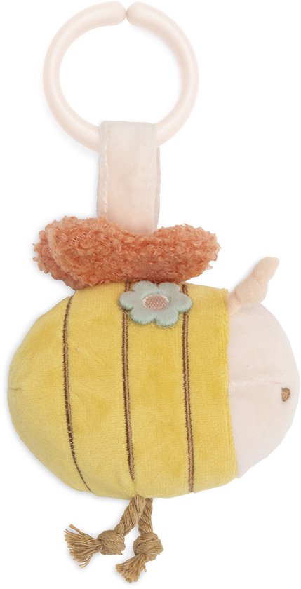 Jollein Wagenhanger - Kinderwagen Speelgoed - Pretty Picnic Bee van Merkloos