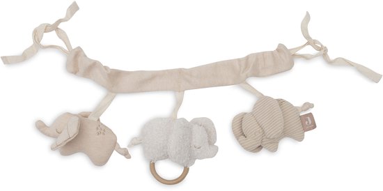 Jollein - Wagenspanner - Elephant Tales van Merkloos