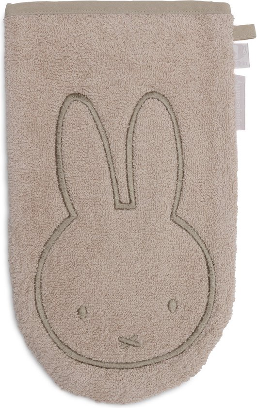 Jollein x Nijntje - Baby Washand Badstof - Miffy - Katoen - Baby Washandje, Washandjes - 27x16cm