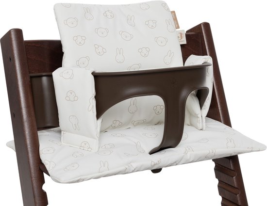 Jollein x Nijntje - Stoelverkleiner Meegroei - Miffy and Friends - Polyester - Stoelverkleiner Voor Kinderstoel, Baby - 46x30cm van Jollein