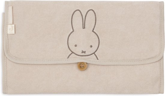 Jollein x Nijntje Verschoningsmat Badstof Miffy - Nougat van Jollein