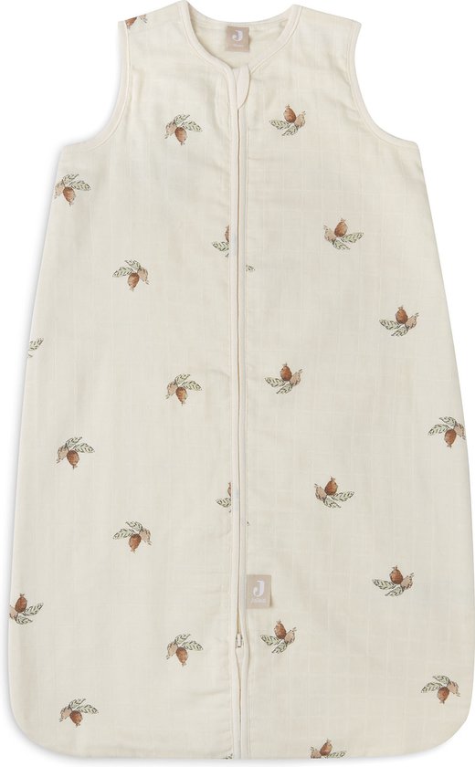 Jollein Zomerslaapzak Baby Hydrofiel 90cm - Rosehip van Jollein