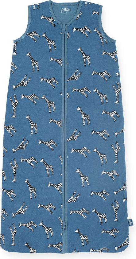 Jollein Zomerslaapzak Baby Jersey 70cm Giraffe - Jeans Blue van Jollein