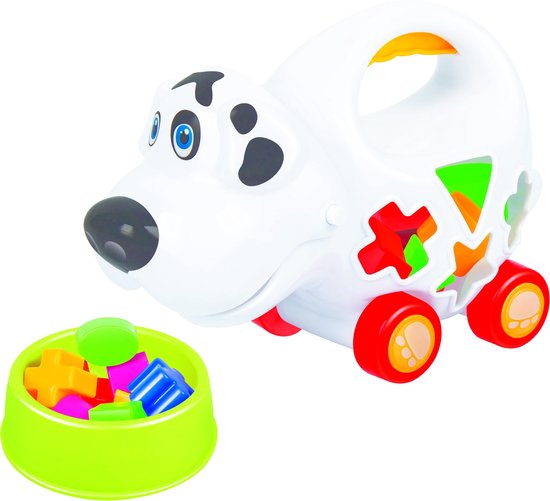 JollyToddler - Hond - Vormen Stoof - Blokken - Spelen van Jollytoddler