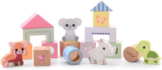 Jouéco® - The Wildies Family Ontdekkingsblokken van Joueco