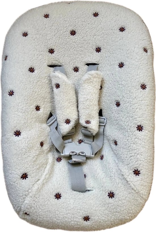 Julé Design Tripp Trapp new born set hoes teddy bloemen van Merkloos