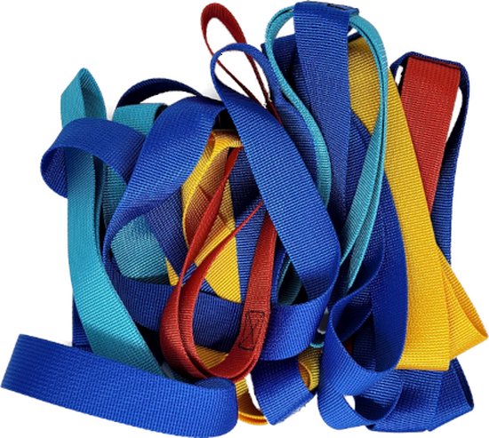 Jumada's - 1x Wandelkoord - Loopkoord voor Kinderopvang - 1x Wandeltouw voor maximaal 10 Kinderen - Evacuatiekoord - Basisschool - Kleuters van Jumada's