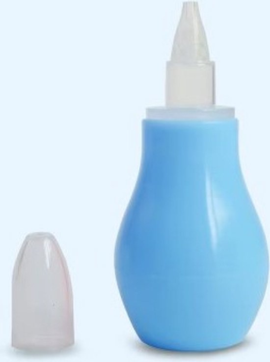 Jumada's Neusreiniger voor Baby en Kind - Neuspompje - Nose Cleaner - Neuspeer  - Neuszuiger - Blauw