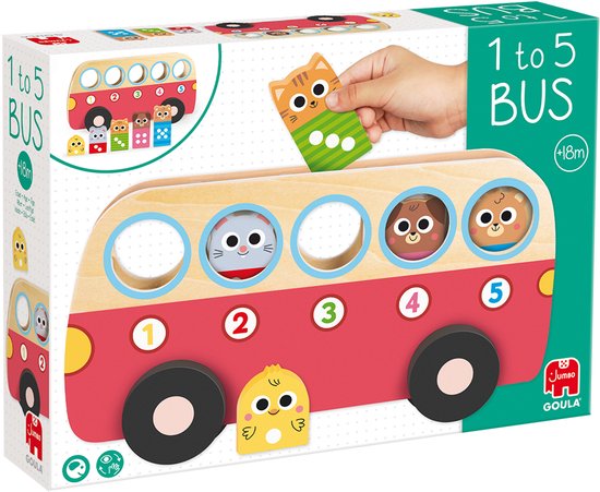Jumbo - Goula - 1 to 5 Bus - Educatief Spel van Merkloos