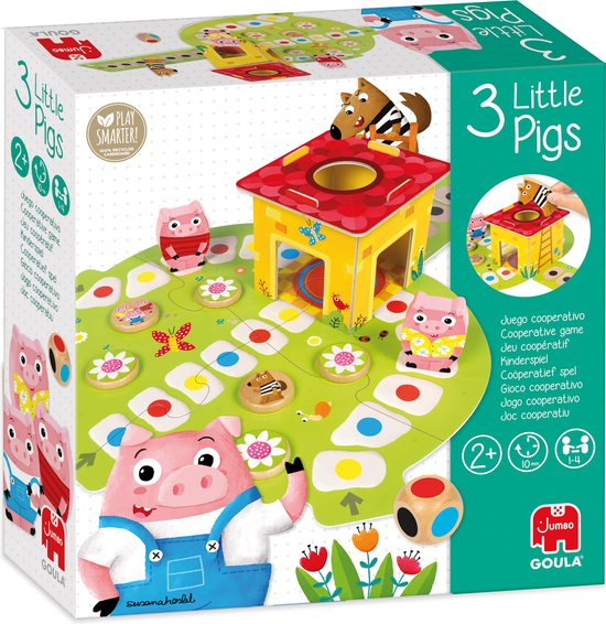 Jumbo - Goula - Drie Kleine Biggetjes - Kinderspel van Jumbo