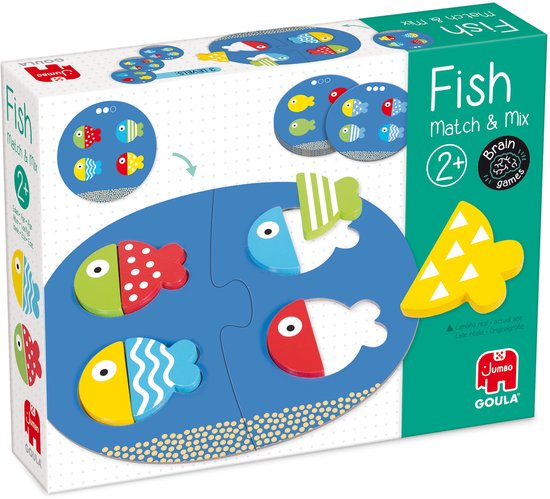Jumbo - Goula - Fish Match & Mix - Educatief spel van Jumbo