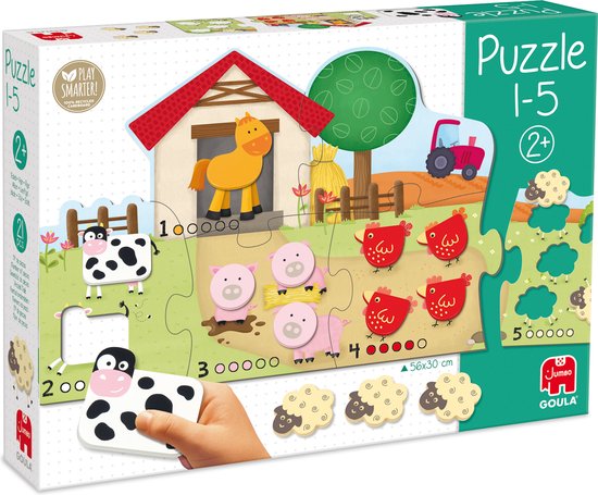 Jumbo - Goula - Puzzel 1 - 5 - Vanaf 2 jaar van Jumbo