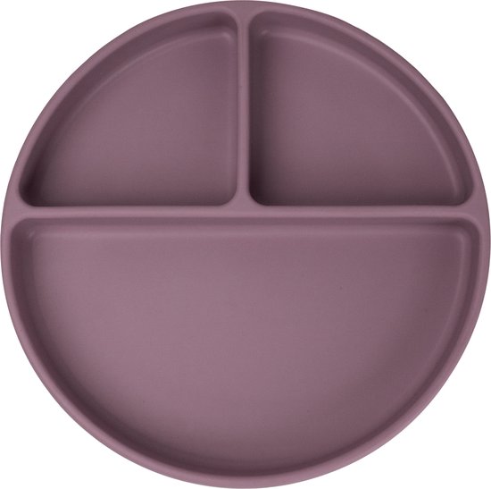 JU&MP Bord Zuignap - Baby - Kinderservies - Kinderbord - Onbreekbaar - Paars van JU&MP
