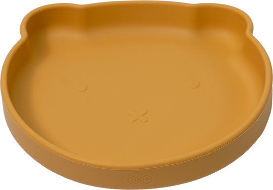 JU&MP Bord Zuignap Beer - Baby - Kinderservies - Kinderbord - Onbreekbaar - Mango van JU&MP