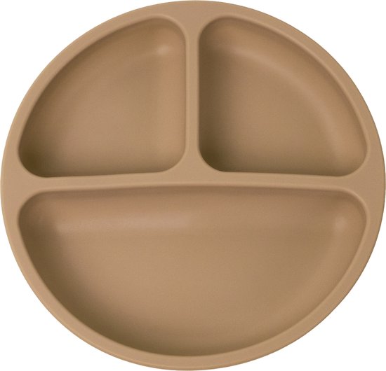 JU&MP Kinderbord - Baby - Kinderservies - Baby Servies - Onbreekbaar - Bruin van JU&MP