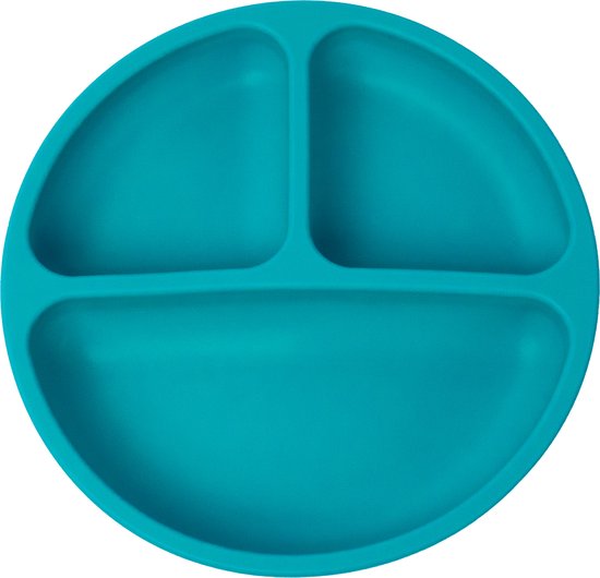 JU&MP Kinderbord - Baby - Kinderservies - Baby Servies - Onbreekbaar - Lichtblauw van JU&MP
