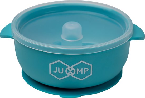 JU&MP Kommetje - Baby - Kinderservies - Zuignap - Onbreekbaar - Lichtblauw van JU&MP
