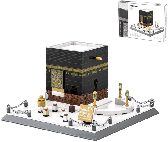 Kaaba blokken - Islamitische speelgoed bouwstenen - Educatief voor 6+ jaar van Ilaye 