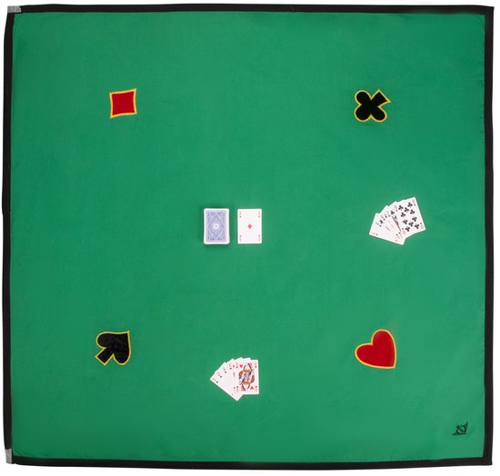 Kaart kleed 150x 150cm van Kwantum