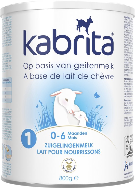 Kabrita 1 Zuigelingenmelk 800g van Kabrita