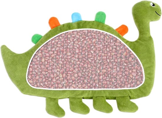 Kalmerend Kussen - Knuffel Speelgoed - Zintuiglijke Ontwikkeling - Hypoallergeen Pluche - 39 x 27 cm - Groen