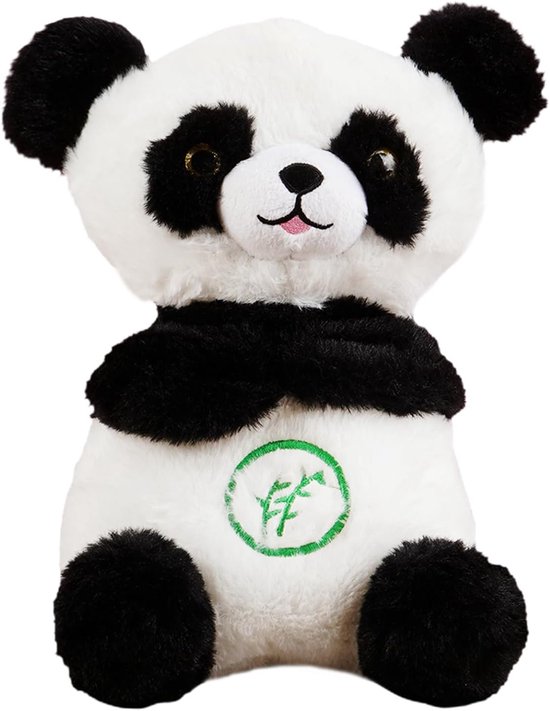 Kalmerend Panda Speelgoed - Zacht Pluche Dier - Ontspannende Slaap - Met Hartslag Geluid
