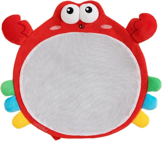 Kalmerend Sensorisch Speelgoed - Baby Krab Knuffel - Sensorische Ontwikkeling - Met Bonenvulling - 33 x 28 x 3 cm