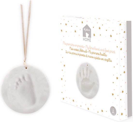 Kaloo home - Gipsafdruk - Gipsafdrukset - Baby hand & voet - Kraampakket van Merkloos