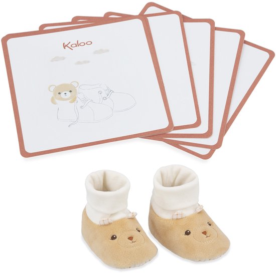 Kaloo Home - Mijn slippers en kaarten Geschenkdoos van Merkloos