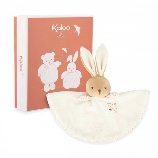 Kaloo intomporel - Knuffeldoek - Konijn - Kleur crème van Merkloos