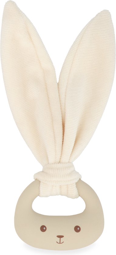 Kaloo Lapinoo - Bijtring Konijn Crème - Gemaakt Van Siliconen - Met 2 Verschillende Texturen: De Voorkant Is Glad En De Achterkant Heeft Nopjes Om De Eerste Tandjes Door Te Laten Komen En Pijnlijk Tandvlees Te Masseren van Kaloo