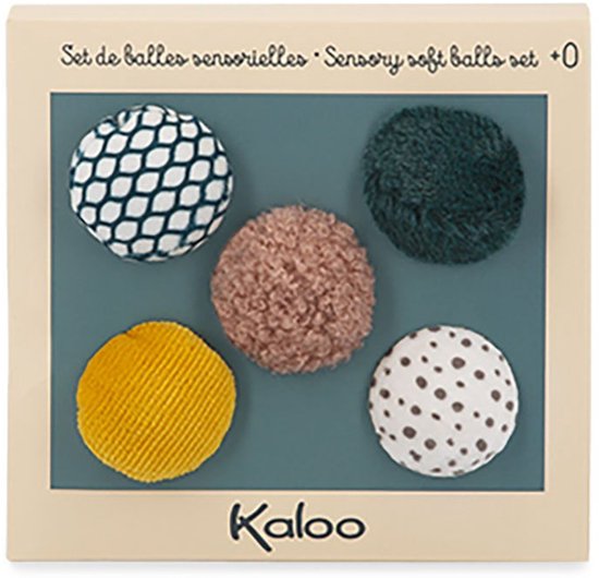 Kaloo Stimuli Set sensorische speelballen van Merkloos