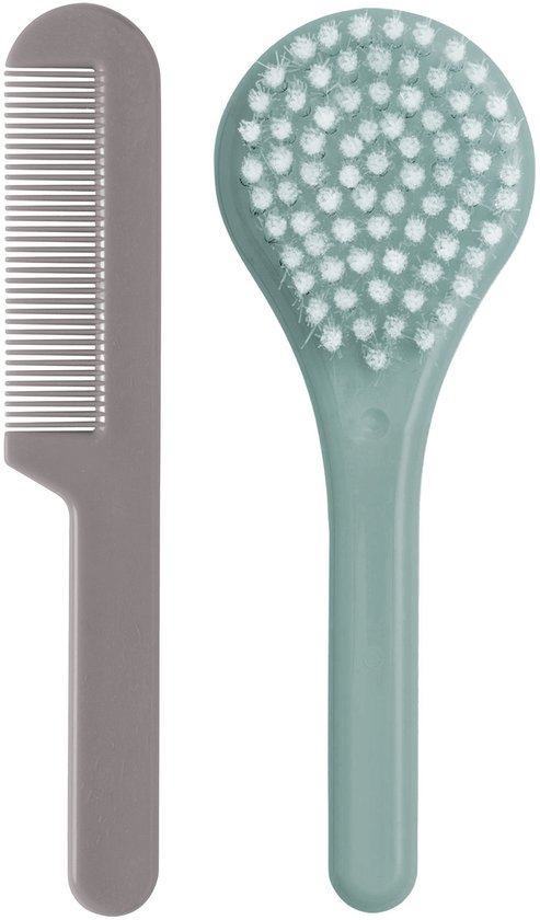 Kam & borstel LUMA Nylon Ice Blue van Merkloos