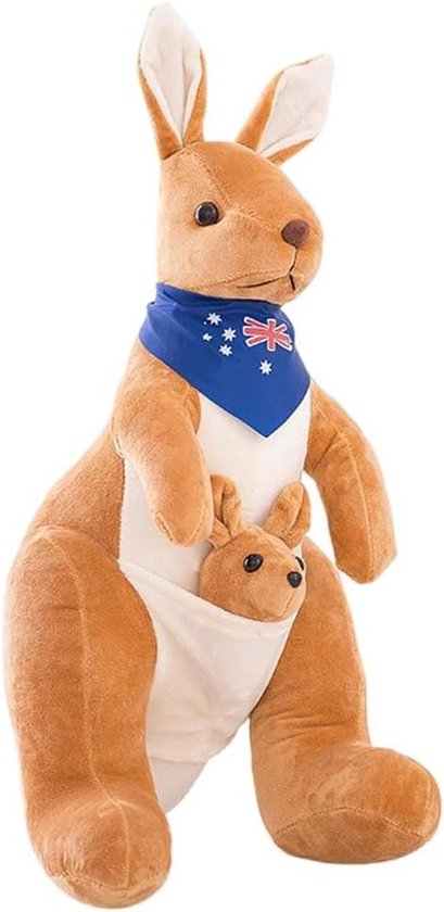 Kangaroo Plush Animals, Kangaroo Plush Animals, Kangaroo Plush Animal, Mother and Son, Birthday Gift for Kids
