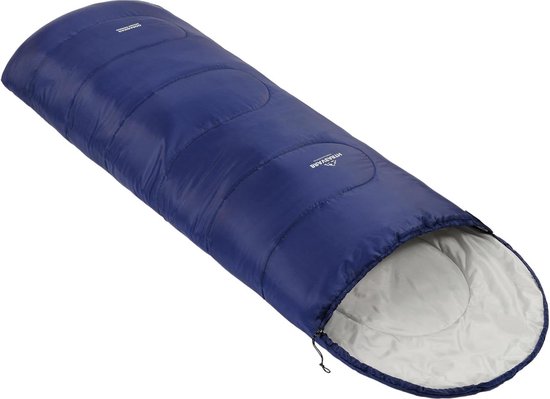 Kangaroo Square Zomer Slaapzak uniseks volwassenen blauw-grijs eenheidsmaat Sleeping Bag van Kanga