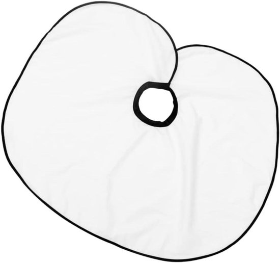 Kapperscape - Haarsnit mantel - Haar knippen - Verstelbare sluiting - 88 x 42 cm - Zwart