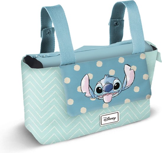 Karactermania Disney Lilo En Stitch Schattige Mand Mama Kinderwagen Organizer Tas Blauw van Karactermania