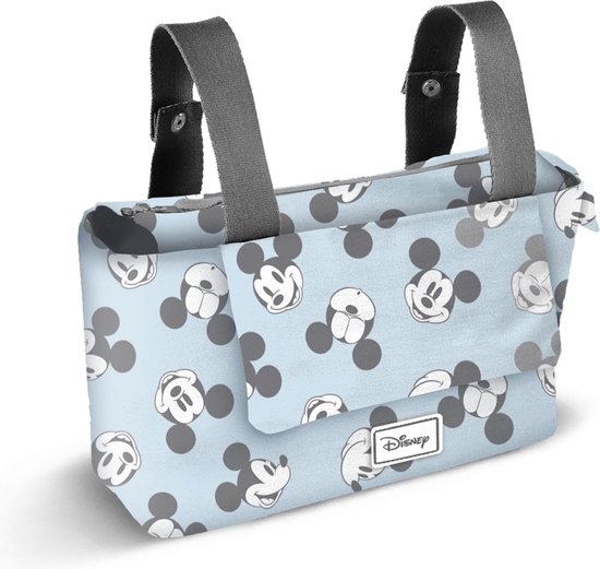 Karactermania Disney Mickey Mouse Bonny Babywagen Organizer Tas Voor Mama Blauw van Karactermania