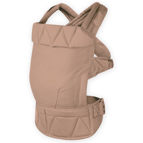 Karē Draagzak - Draagzak Baby - Buikdrager tot 20 kg - Ergonomische Rugdrager - Soft Sand van Karē