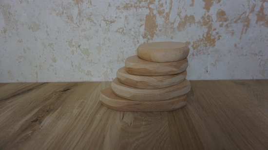 Karkendiem Flets 5 blokken beukenhout van Action