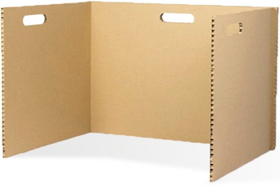 Kartonnen study buddy - Concentratieschermen voor op school - Kartent van KarTent