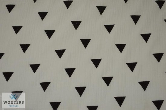 Katoenen hydrofiele doek triangel(100 x 100) van HEMA