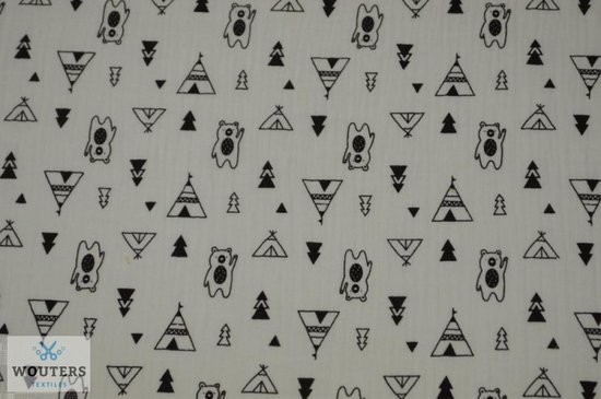 Katoenen hydrofiele luiers tipi/beertjes (65 × 65) van HEMA