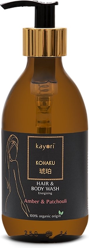 Kayorï Haarverzorging Gel Hair & Body Wash Kohaku 250ml van Merkloos