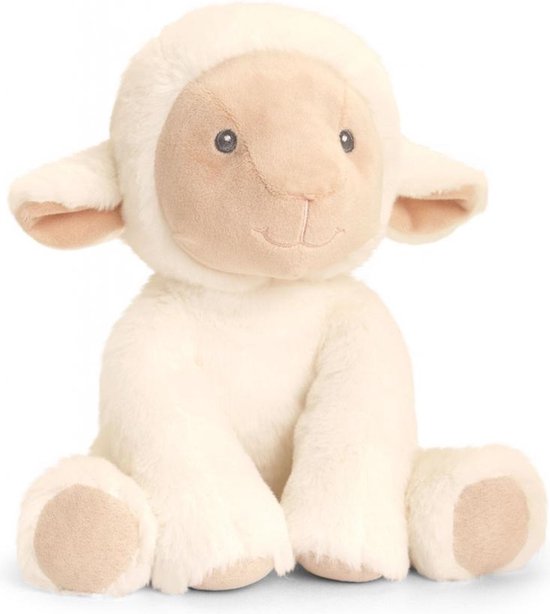 Keel Toys pluche schaap/lammetje - 25 cm - zachte baby/peuter knuffels van Keel Toys